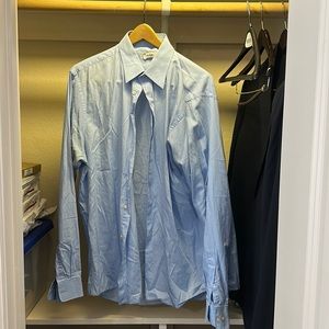 Calvin Klein blue dress shirt (16.5, 36/37)